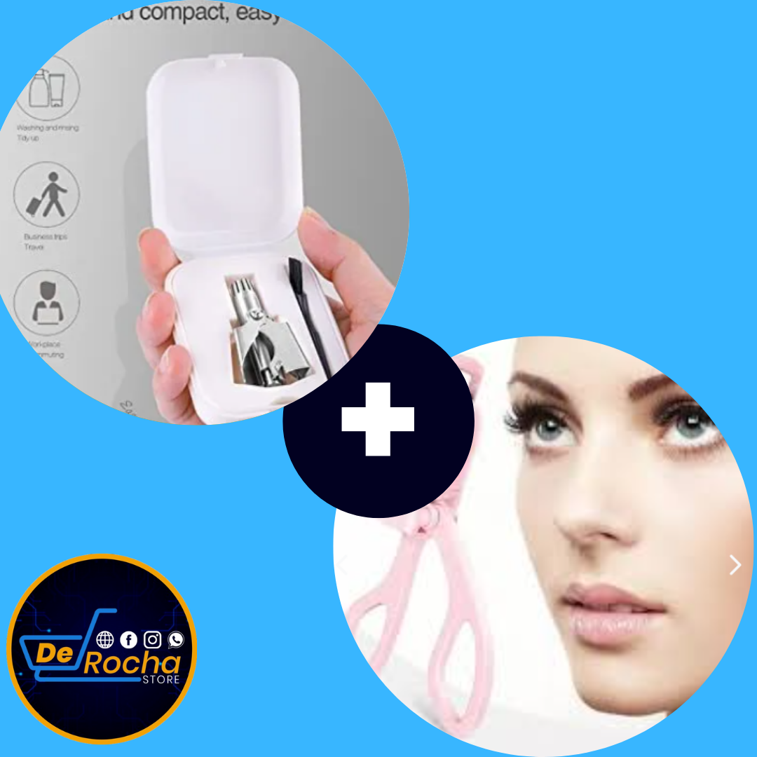 combo encrespador+recortadorvello nasal